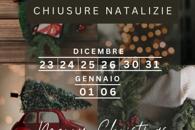 BUON NATALE E FELICE NUOVO ANNO